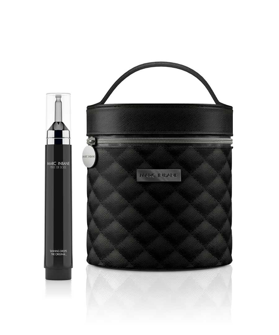 Kerstpromotie: Marc inbane tanning drops + Vanity bag GRATIS