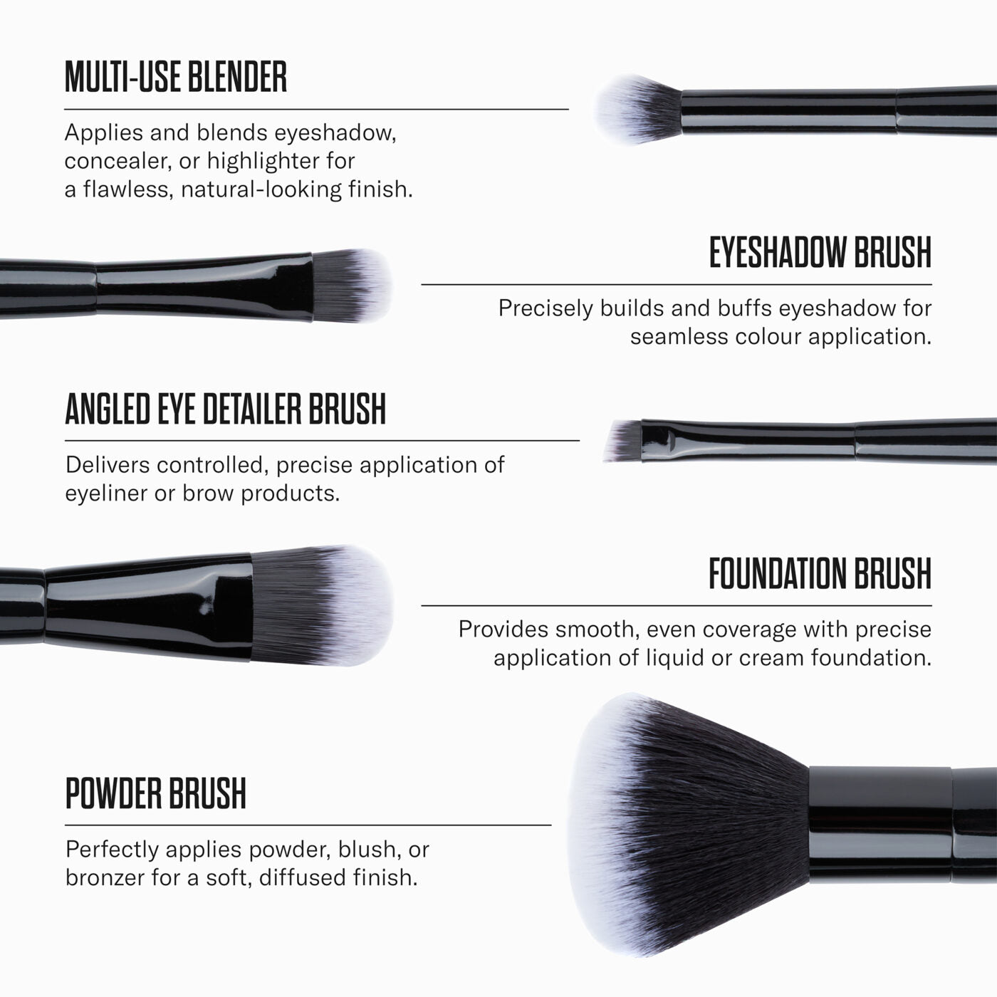 Mii - Mini brush set holiday edition